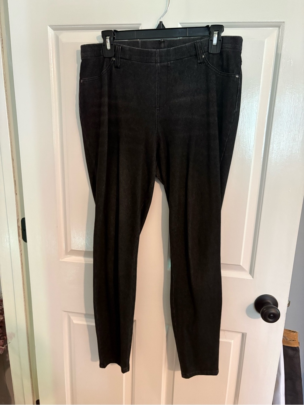 Time and Tru Black Skinny Ponte Pants